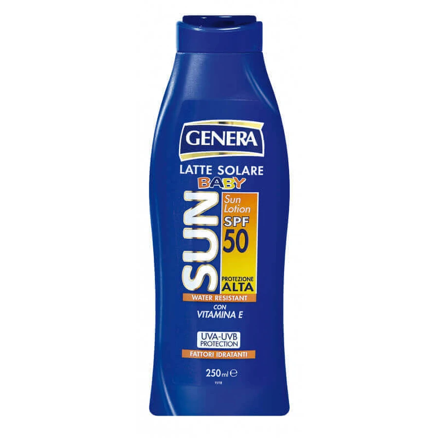 Genera SUN Дитяче сонцезахисне молочко SPF50 x 250мл-2812209: ціни та характеристики