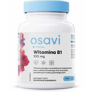 OSAVI Вітамін B1 100 мг 120 капсул vege