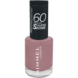 Rimmel London Лак для ногтей 60 Seconds Super Shine 230 Mauve to the music, 8 мл