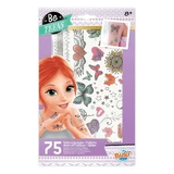 Татуировки для девочек Glitter, +8 лет, 75 дизайнов, Buki