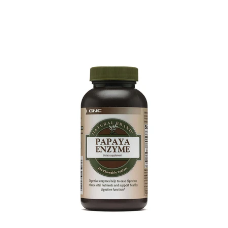 Gnc Natural Brand Papaya Enzyme, пищеварительный фермент из папайи, 240 тб: цены и характеристики