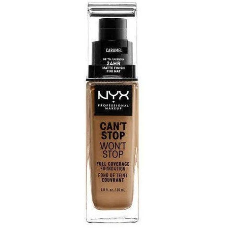 NYX Professional Makeup Can't Stop Won't Stop 24-Hour High Coverage Foundation - 15 Caramel 30 мл: цены и характеристики