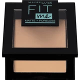 Maybelline New York Fit Me Matte+ Poreless компактная 120 Классическая слоновая кость, 9 г