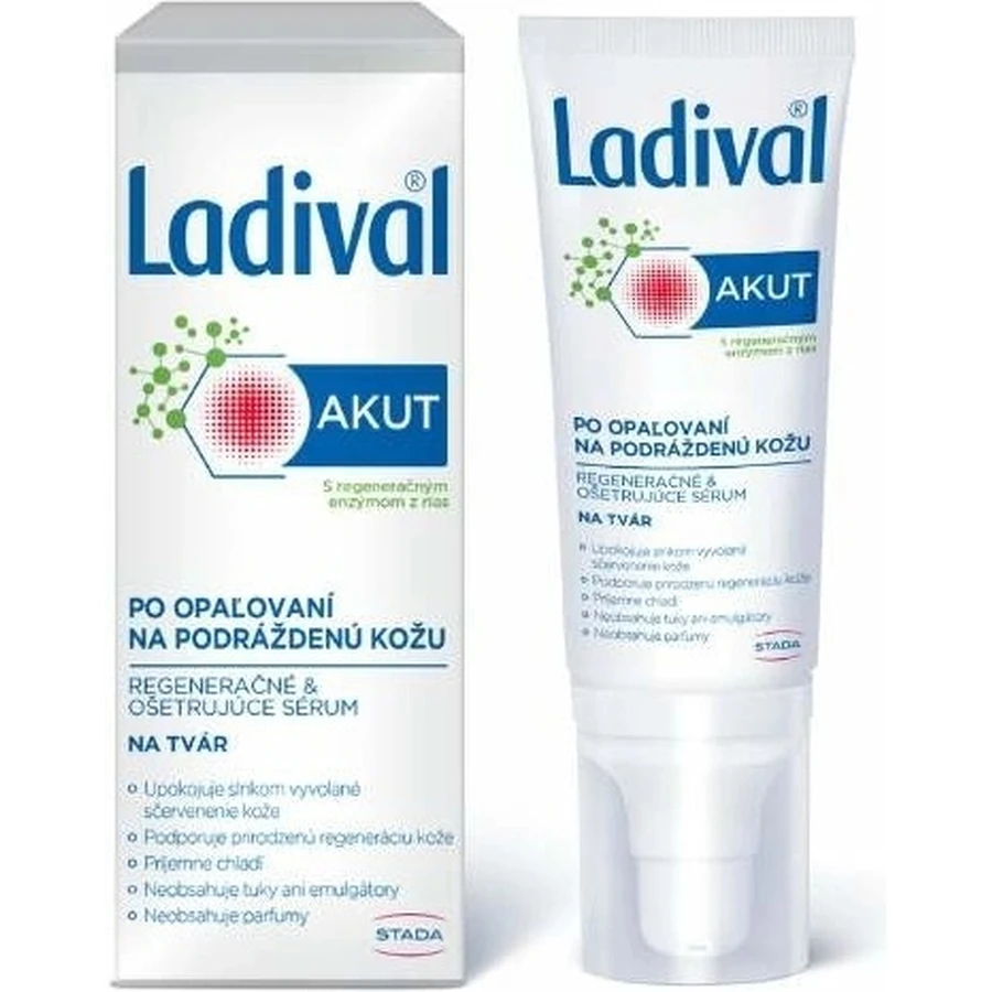 LADIVAL Akut Face serum 1×50 мл, сироватка для обличчя після ошпарювання: ціни та характеристики
