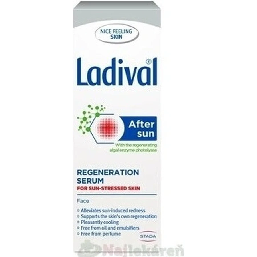 LADIVAL Akut Face serum 1×50 мл, сироватка для обличчя після ошпарювання: ціни та характеристики