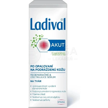 LADIVAL Akut Face serum 1×50 мл, сироватка для обличчя після ошпарювання: ціни та характеристики