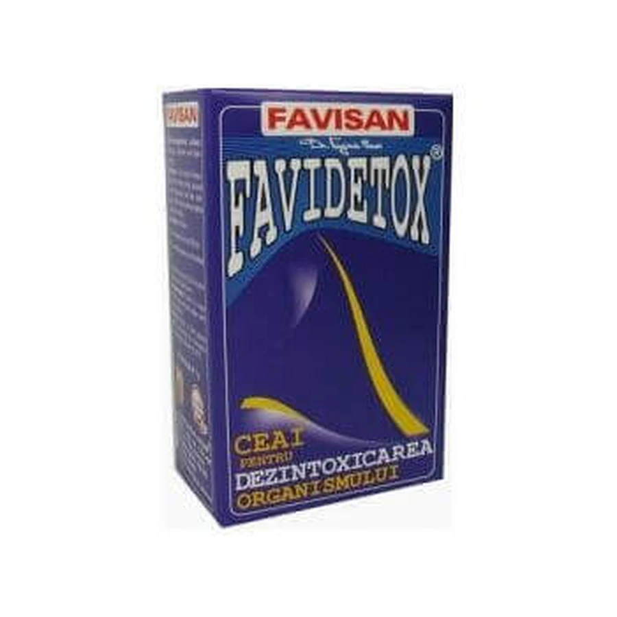 Детокс-чай Favidetox, 20 доз, Favisan: ціни та характеристики