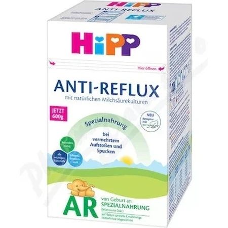 HiPP АНТИРЕФЛЮКС АР 1×600 г, дитяча молочна суміш з народження: ціни та характеристики