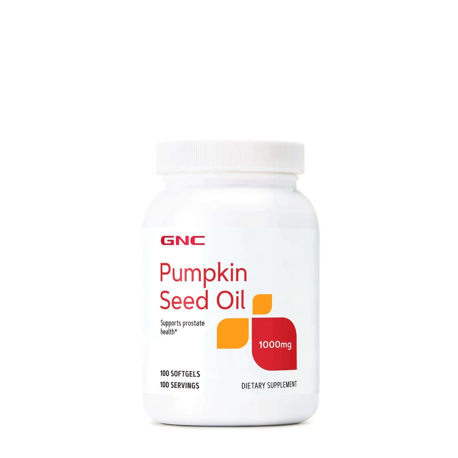 Gnc Гарбузова олія 1000 мг, олія насіння гарбуза, 100 капс.: ціни та характеристики