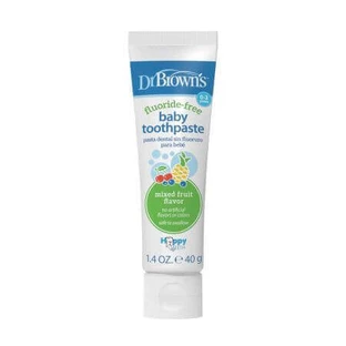 Зубная паста с фруктовым вкусом для детей, + 0 лет, 40 г, Dr. Browns
