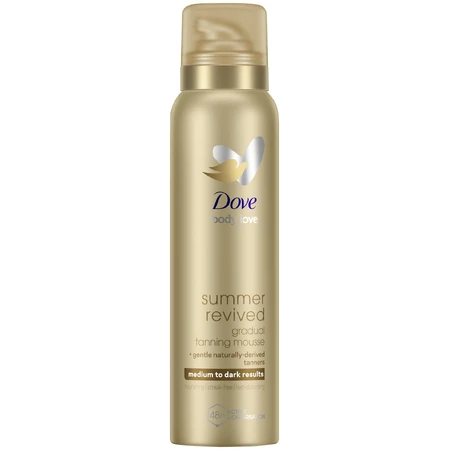 Dove Summer revived Піна для тіла-самозасмага від середнього до темного 150 мл: ціни та характеристики