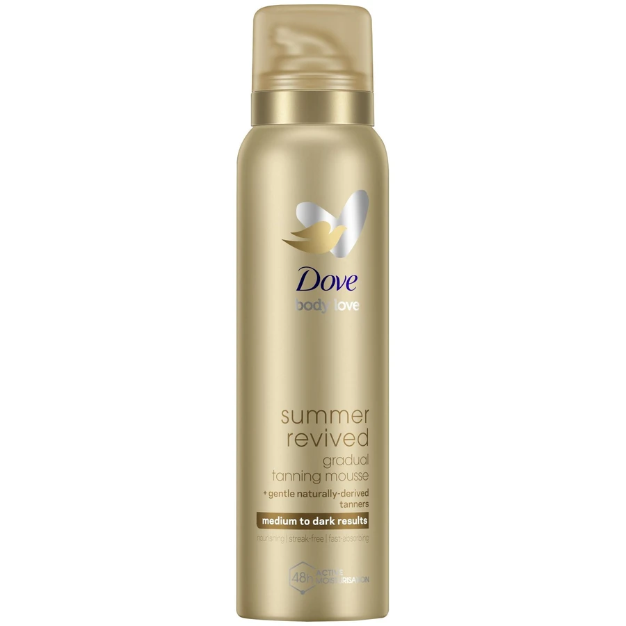 Dove Summer revived Піна для тіла-самозасмага від середнього до темного 150 мл: ціни та характеристики