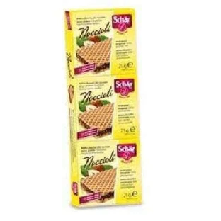 Вафлі з фундуковим кремом, Noccioli, 3 x 21 г, Dr Schar