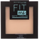 Maybelline New York Fit Me пудра 120 Классическая слоновая кость 9 г: цены и характеристики