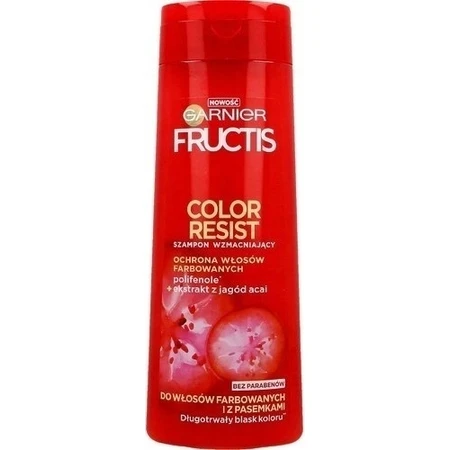 Garnier Fructis Shampoo Color Resist 1×250 мл, шампунь: ціни та характеристики