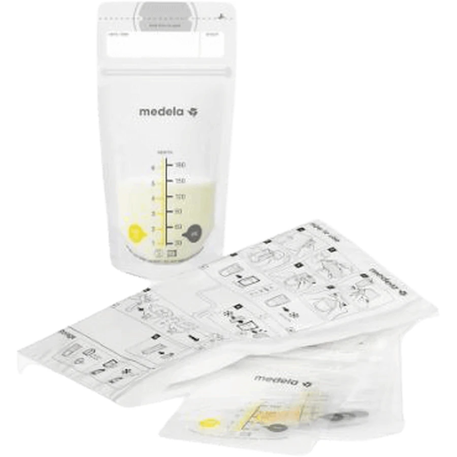 Пакети для зберігання грудного молока Medela 50 x 180 мл: ціни та характеристики