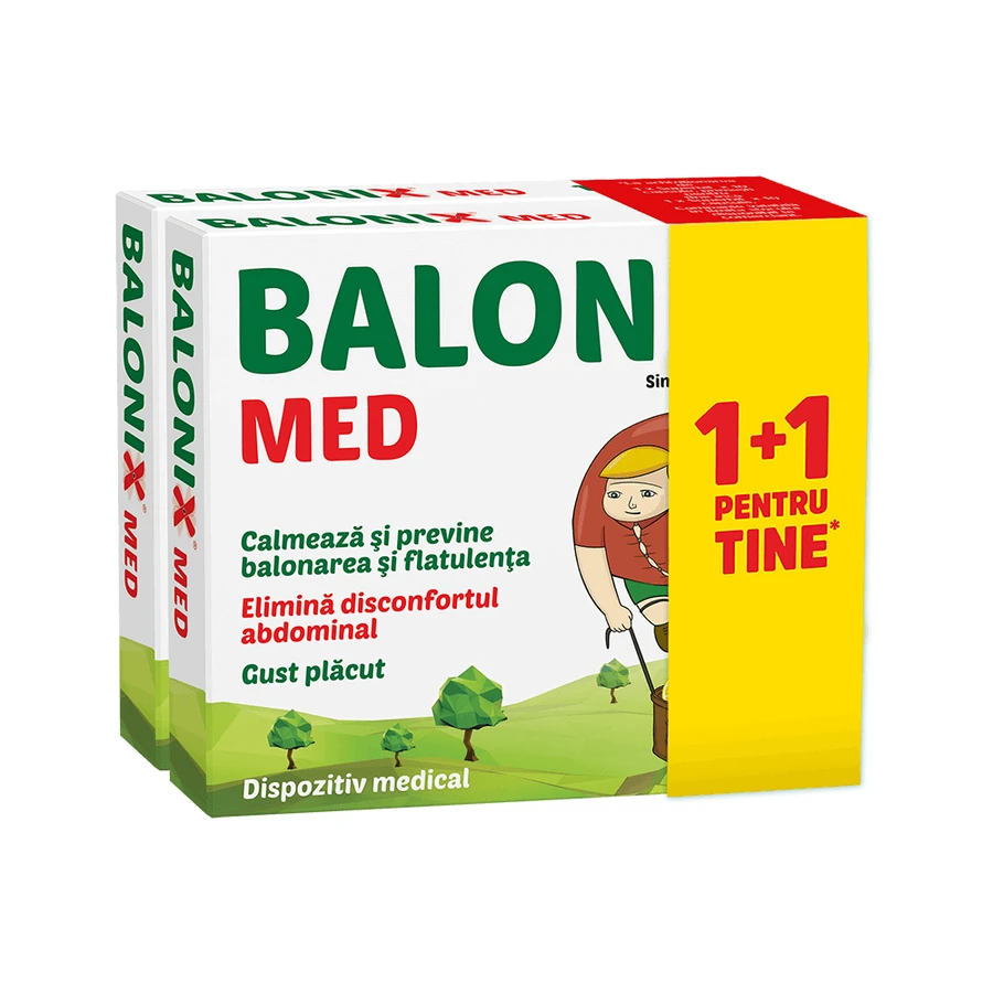 Упаковка Балонікс Мед, (1+1) х 10 таблеток, Fiterman Pharma: ціни та характеристики