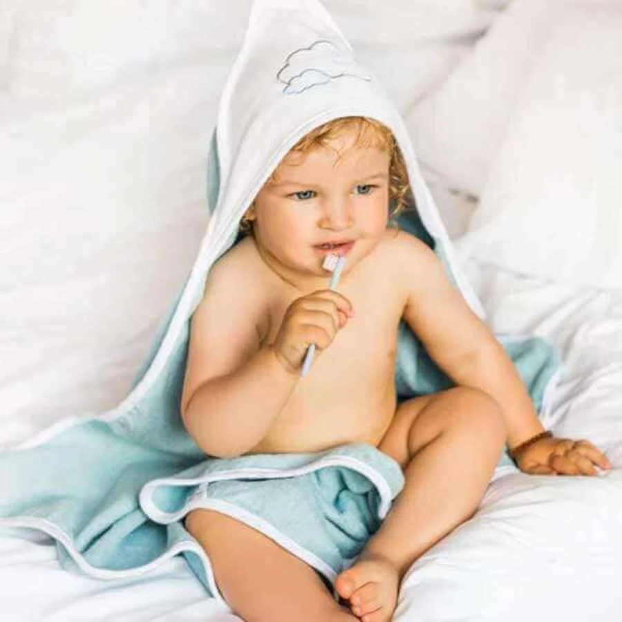 BabyOno, зубные щетки для младенцев и детей, 550/02, голубые, 3 штуки: цены и характеристики