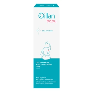 Oillan Baby, средство для ванны, тела и волос 3в1, с первого дня жизни, 200 мл