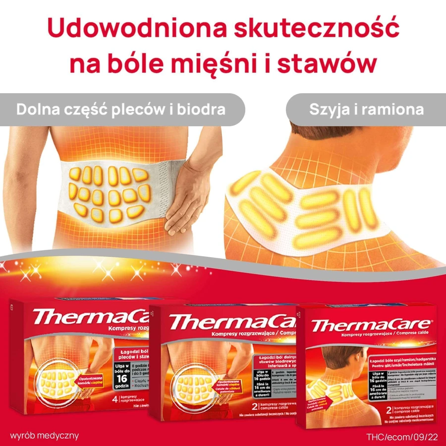 Компреси зігріваючі для шиї, рук та зап'ясть ThermaCare, 2 шт.: ціни та характеристики
