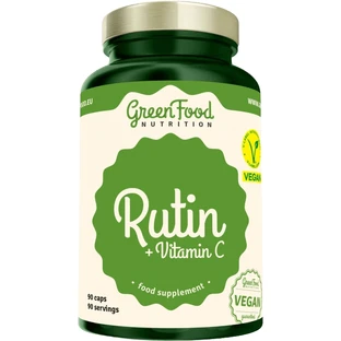 GreenFood Nutrition Рутин + витамин C 90 капсул