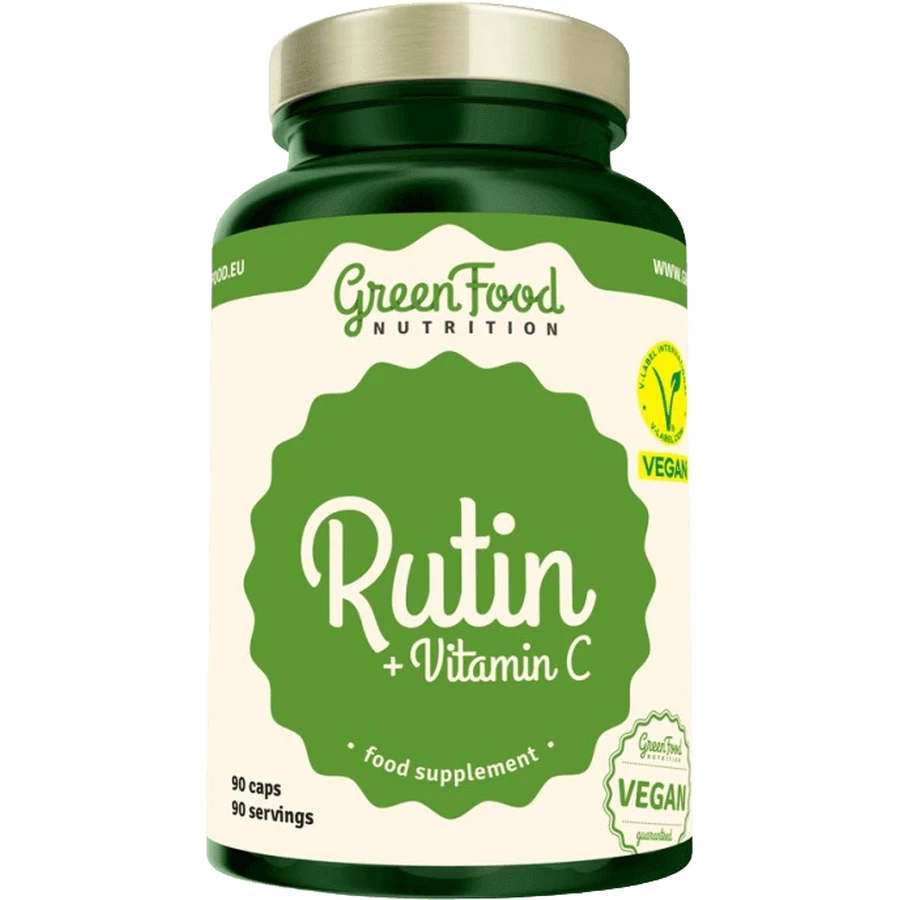 GreenFood Nutrition Рутин + витамин C 90 капсул: цены и характеристики