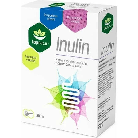 Topnatur INULIN порошок, растворимая клетчатка 1х200 г: цены и характеристики