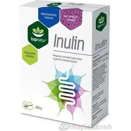 Topnatur INULIN порошок, растворимая клетчатка 1х200 г: цены и характеристики