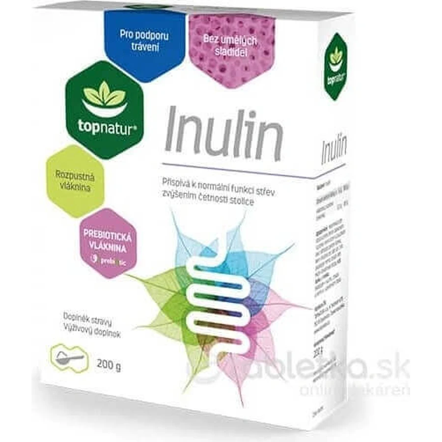 Topnatur INULIN порошок, растворимая клетчатка 1х200 г: цены и характеристики