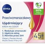 Nivea Денний крем проти зморшок + зміцнюючий крем 45+, 50 мл: ціни та характеристики