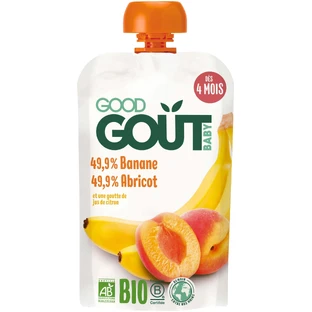 Good Goût Good Gout BIO Marhua с бананом 120 г