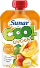 Sunar COOL Fruit Персик, банан, яблоко 1×120 г, Персик, банан, яблоко, 12м+