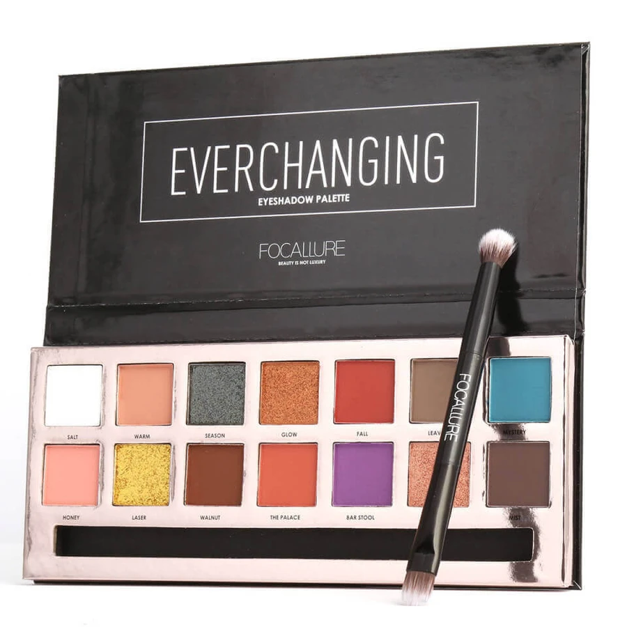 Палітра тіней Focallure Everchanging Eyeshadow Palette: ціни та характеристики