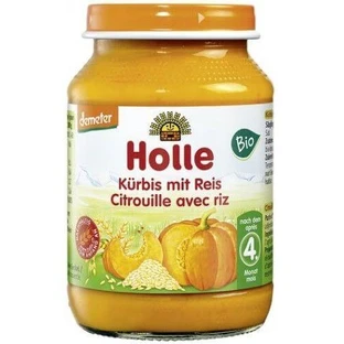 Holle органічний дитячий снек Гарбуз з рисом 190 г