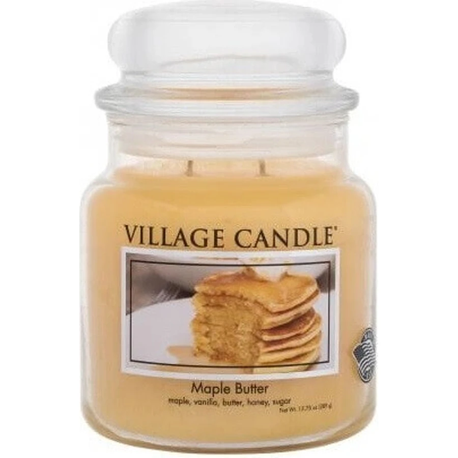 Village Candle Ароматична свічка у склі - Кленова олія - Кленовий сироп, середня 1×1 шт, ароматична свічка: ціни та характеристики