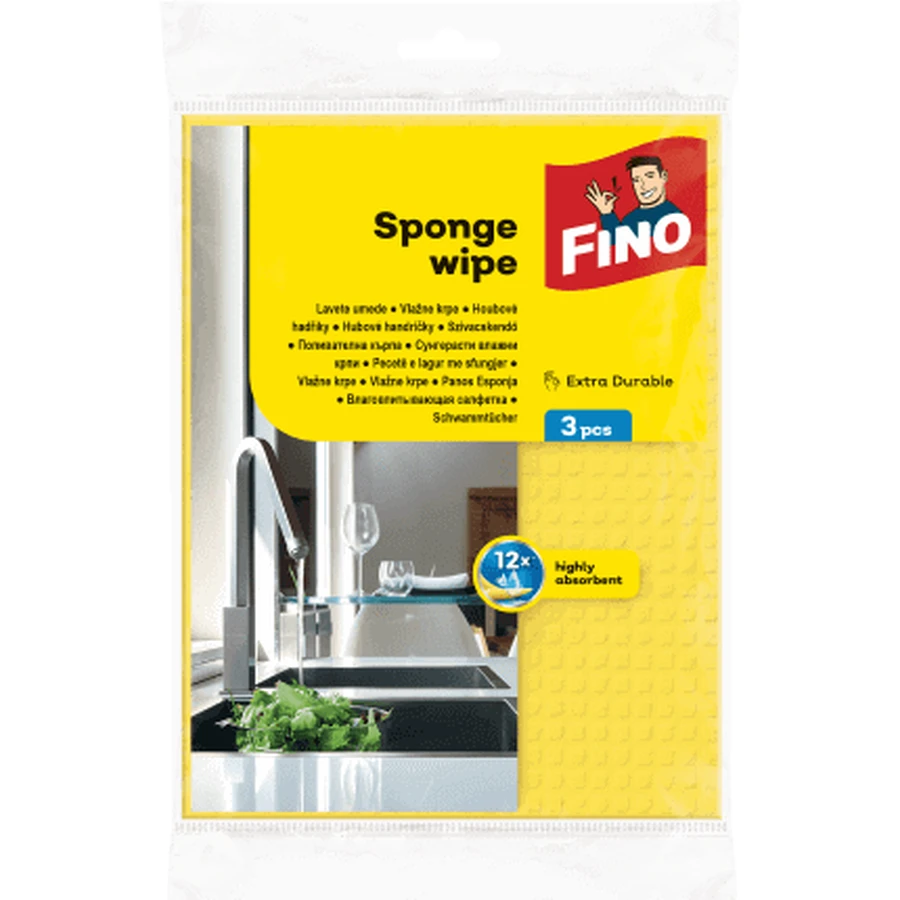 Щетки для мытья посуды Fino, 3 шт.: цены и характеристики