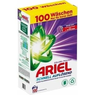 Пральний порошок Ariel 6 кг / 100PD Color+ 1×6 кг, пральний порошок