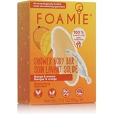 Foamie Solid Shower Care Tropic Like It's Hot With Mango and Orange 1×80 г, твердий гель для душу