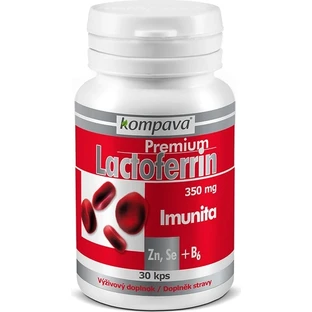 Compava Premium Lactoferrin 1×30 cps, пищевая добавка