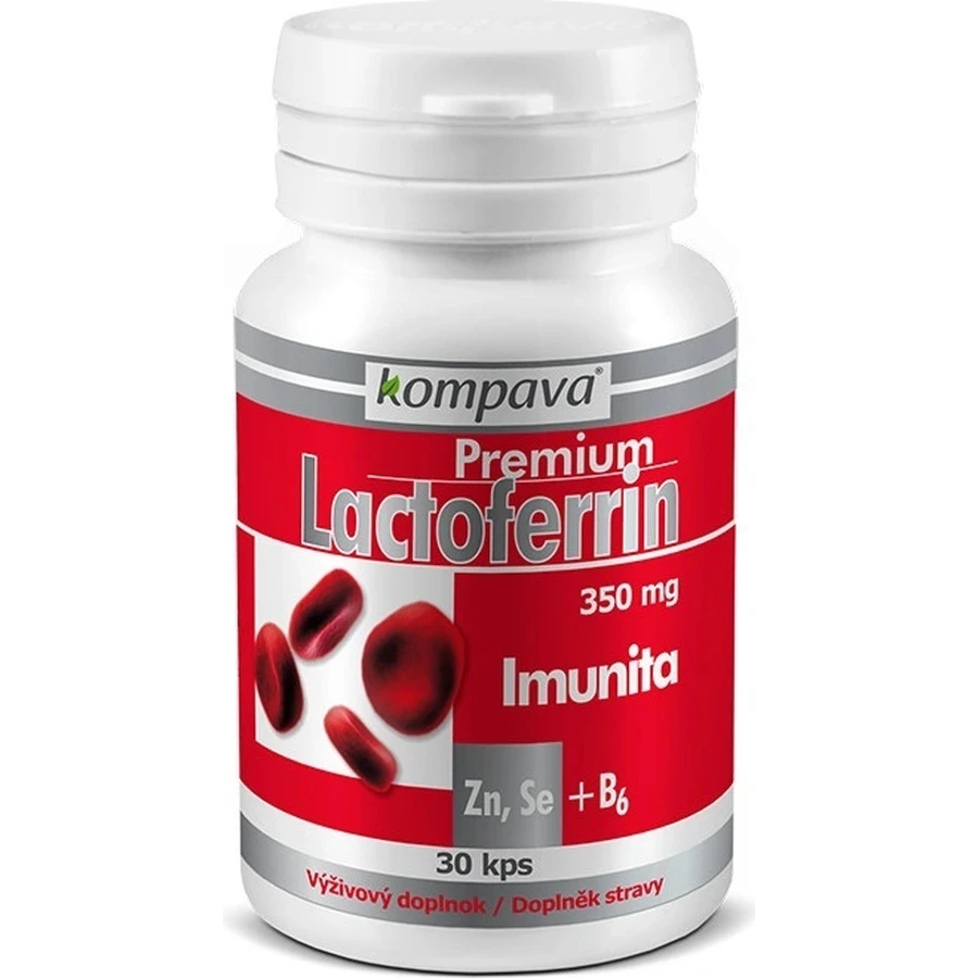 Compava Premium Lactoferrin 1×30 cps, пищевая добавка: цены и характеристики