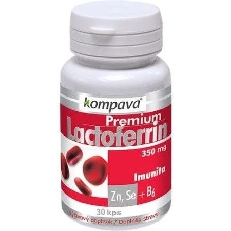 Compava Premium Lactoferrin 1×30 cps, пищевая добавка: цены и характеристики