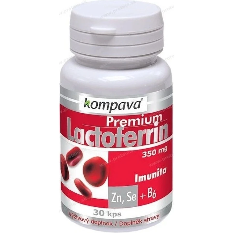 Compava Premium Lactoferrin 1×30 cps, пищевая добавка: цены и характеристики