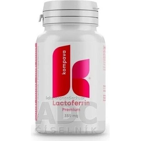 Compava Premium Lactoferrin 1×30 cps, пищевая добавка: цены и характеристики