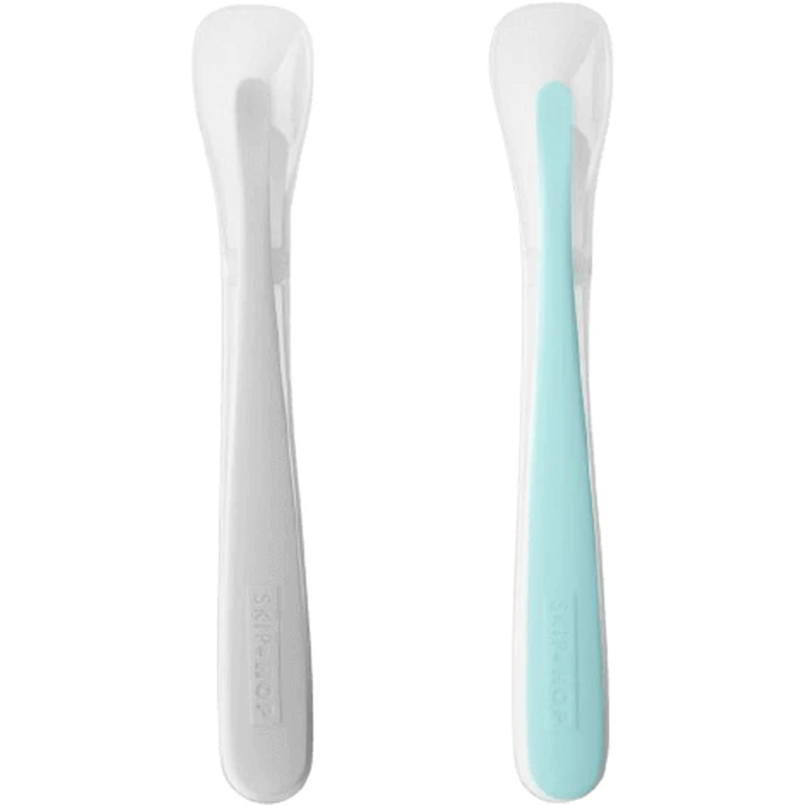 Skip Hop Silicone Easy Feed Lyiky Grey, Teal 2 шт: ціни та характеристики