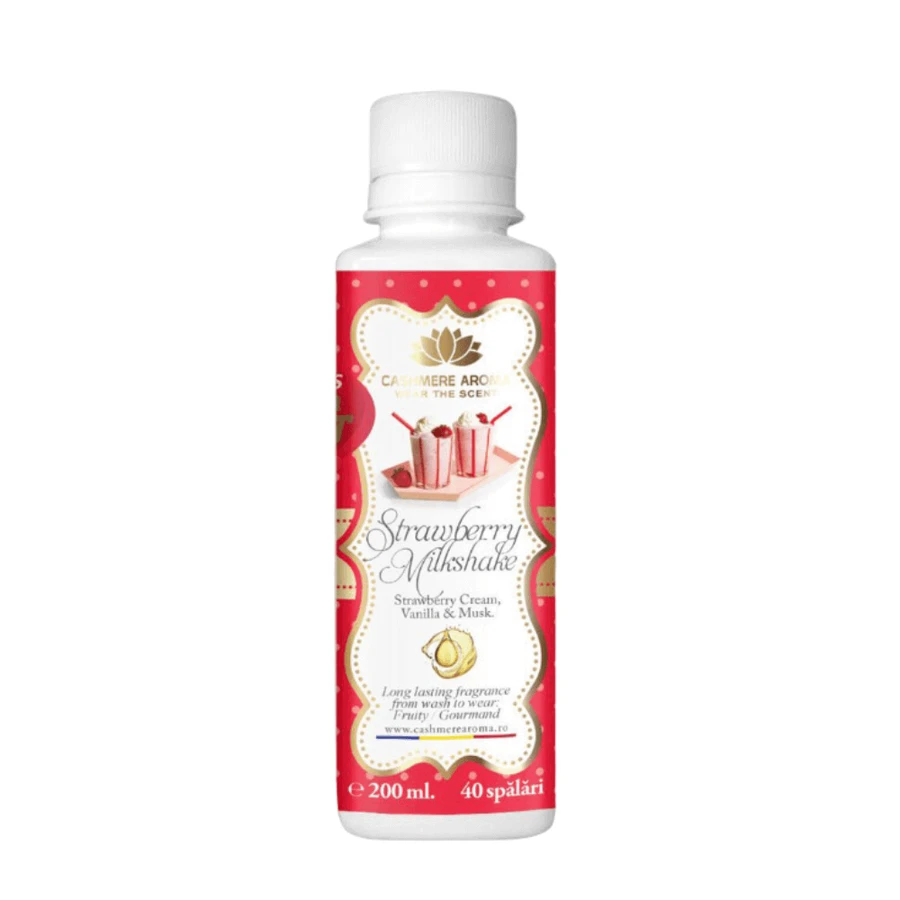 Парфуми Cashmere Aroma Strawberry Milkshake концентрат для прання білизни, 200 мл: ціни та характеристики