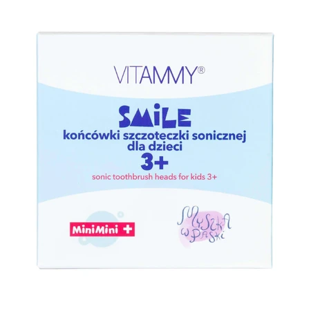 Vitammy Smile, звукові насадки для дитячих зубних щіток, MiniMini+, від 3 років, 4 штуки: ціни та характеристики