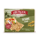 Ломтики цельнозернового ржаного хлеба с кунжутом, 250 г, Бургер