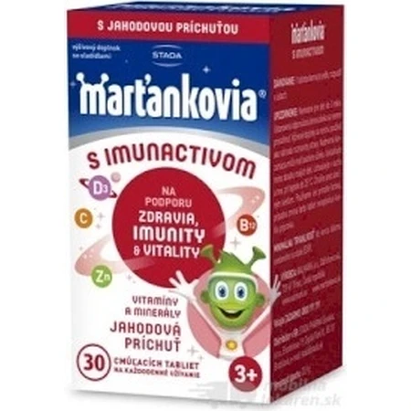 STADA Маранкия с Имунактив клубника 1×30 табл, пищевая добавка: цены и характеристики