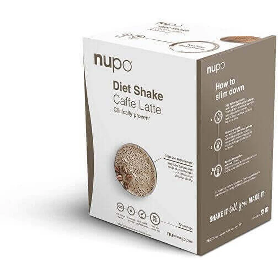 Порошок для приготовления диетического напитка Nupo Diet - кофе латте 384 г: цены и характеристики