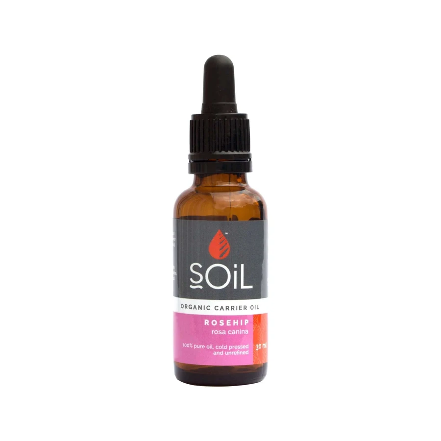 Чистое 100% органическое масло шиповника (Rosa canina) холодного отжима ECOCERT Pure, 30 мл, SOiL, SOiL: цены и характеристики
